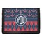 Anchors & Argyle Trifold Wallet (Personalized)