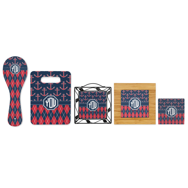 Anchors & Argyle Trivets