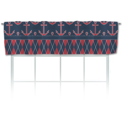 Anchors & Argyle Valance