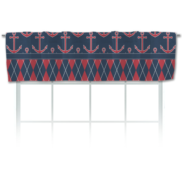 Custom Anchors & Argyle Valance