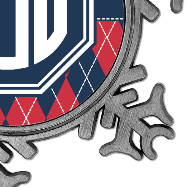 Anchors & Argyle Vintage Snowflake - Detail