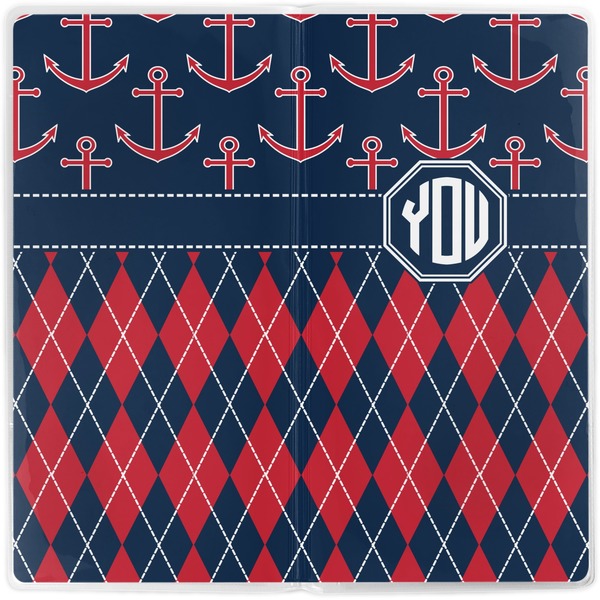 Anchors & Argyle Vinyl Document Wallet - Apvl