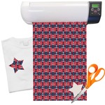 Anchors & Argyle Heat Transfer Vinyl Sheet (12"x18")
