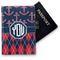 Anchors & Argyle Vinyl Passport Holder (Personalized)