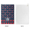 Anchors & Argyle Waffle Weave Golf Towel - Approval