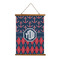 Anchors & Argyle Wall Hanging Tapestry - Portrait - MAIN