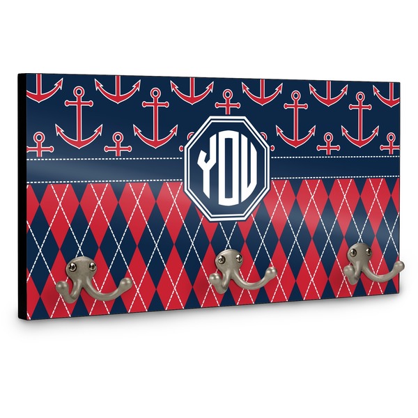 Anchors & Argyle Coat Hanger Main