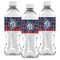 Anchors & Argyle Water Bottle Labels - Front View