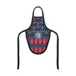 Anchors & Argyle Bottle Apron (Personalized)