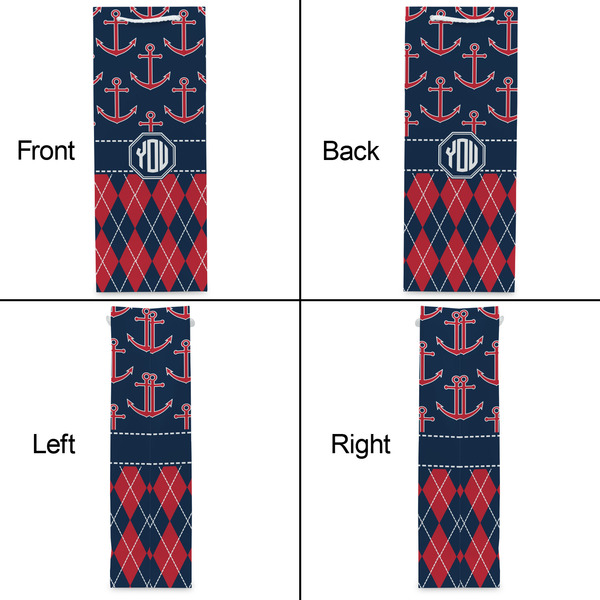 Anchors & Argyle Wine Gift Bag - Gloss - Approval