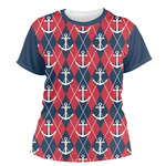 Anchors & Argyle Women's Crew T-Shirt