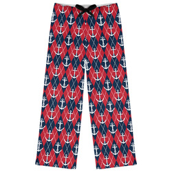 Anchors & Argyle Womens Pajama Pants (Personalized)