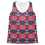 Anchors & Argyle Womens Racerback Tank Top - X Small