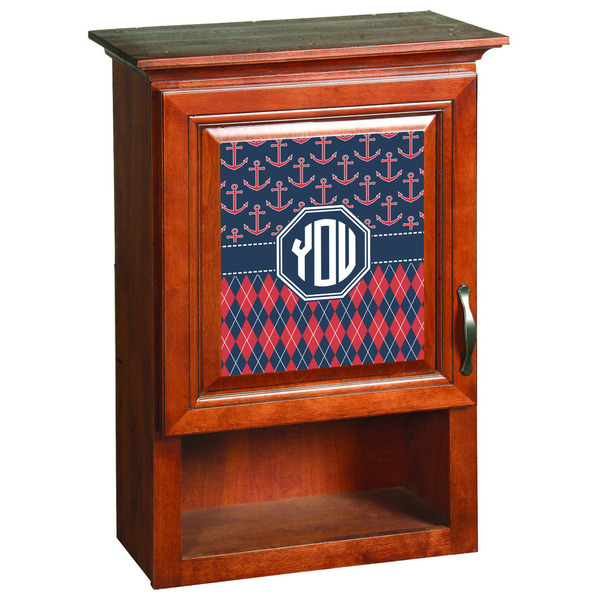Anchors & Argyle Wooden Cabinet Decal (Medium)