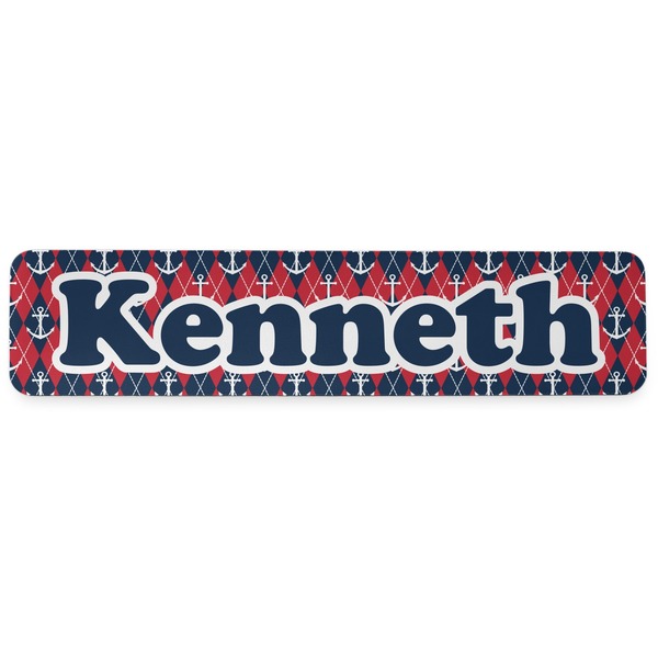 Anchors & Argyle Wrist Rest - Apvl