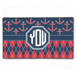 Anchors & Argyle XXL Gaming Mouse Pad - 24" x 14" (Personalized)