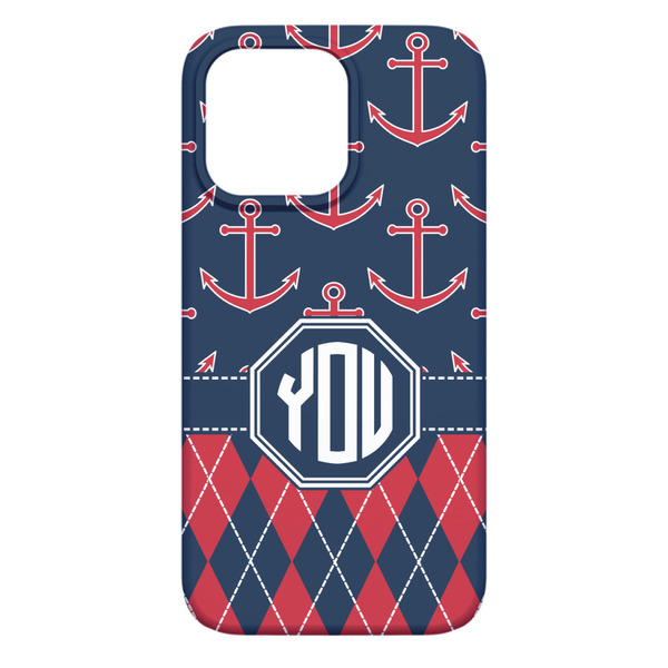 Anchors & Argyle iPhone 13 Pro Max Case - Back