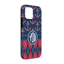 Anchors & Argyle iPhone Case - Rubber Lined - iPhone 13 (Personalized)