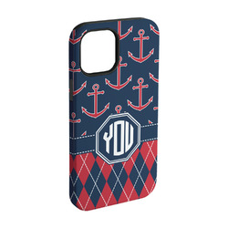 Anchors & Argyle iPhone Case - Rubber Lined - iPhone 15 Pro (Personalized)