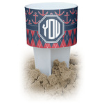 Anchors & Argyle Beach Spiker Drink Holder (Personalized)