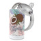 Coconut and Leaves 12 oz Stainless Steel Sippy Cups - Top Off