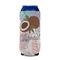 Coconut and Leaves 16oz Can Sleeve - FRONT (on can)