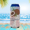 Coconut and Leaves 16oz Can Sleeve - LIFESTYLE
