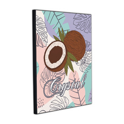 Coconut and Leaves Wood Prints (Personalized)