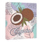 Coconut and Leaves Canvas Print - 20x24 (Personalized)