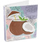 Coconut and Leaves 3-Ring Binder 3/4 - Main