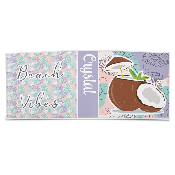 Coconut and Leaves 3-Ring Binder Approval- 3in