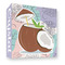 Coconut and Leaves 3 Ring Binders - Full Wrap - 3" - FRONT