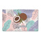 Coconut and Leaves 3' x 5' Patio Rug (Personalized)