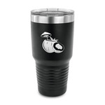 Coconut and Leaves 30 oz Stainless Steel Tumbler