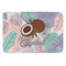 Coconut and Leaves Anti-Fatigue Kitchen Mat (Personalized)