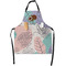Coconut and Leaves Apron With Pockets w/ Name or Text