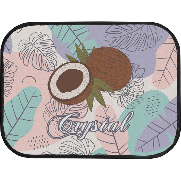 Coconut and Leaves Back Seat Car Mat
