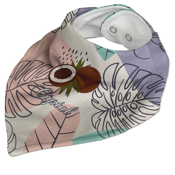 Coconut and Leaves Bandana Closed