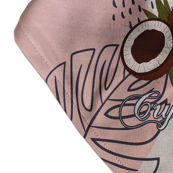 Coconut and Leaves Bandana Detail