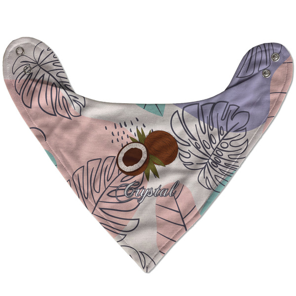 Coconut and Leaves Bandana Flat Approval