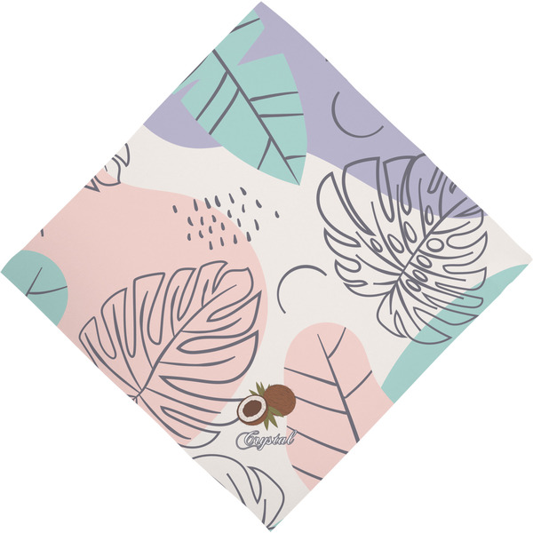 Coconut and Leaves Bandana - Full View