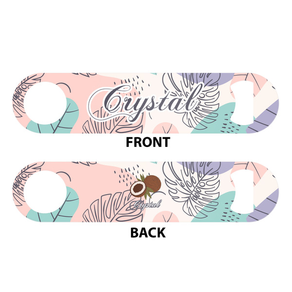 Coconut and Leaves Bar Bottle Opener - White - Approval
