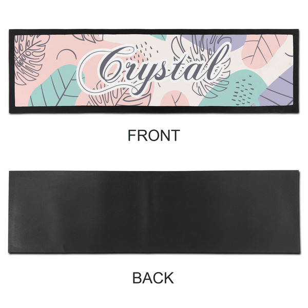 Coconut and Leaves Bar Mat - Large - APPROVAL