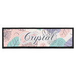 Coconut and Leaves Bar Mat - Large (Personalized)