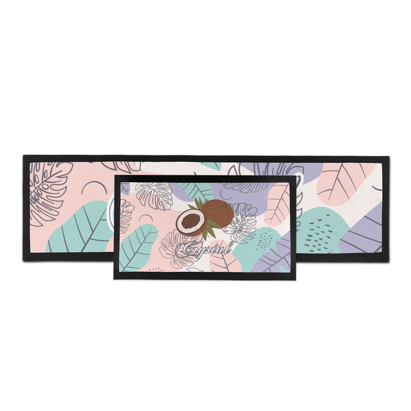 Coconut and Leaves Bar Mat - Parent Main
