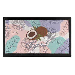 Coconut and Leaves Bar Mat - Small (Personalized)