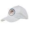 Coconut and Leaves Baseball Cap - White (Personalized)