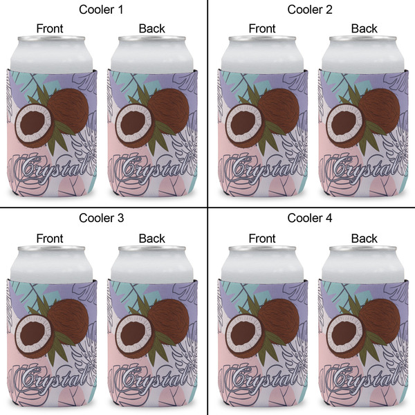 Coconut and Leaves Can Sleeve (Approval)