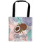Coconut and Leaves Auto Back Seat Organizer Bag w/ Name or Text