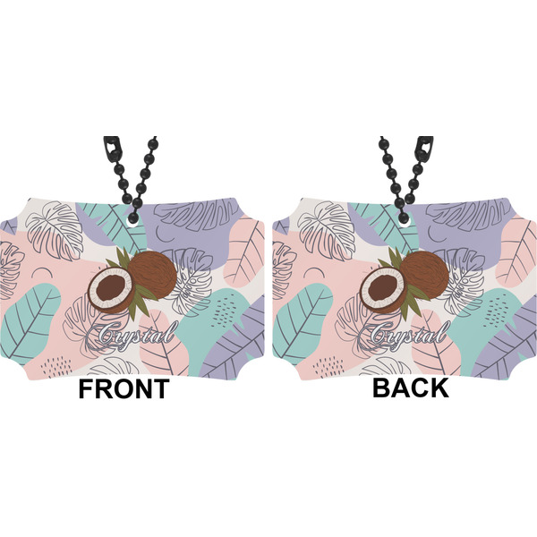 Coconut and Leaves Car Ornament - Berlin (Approval)